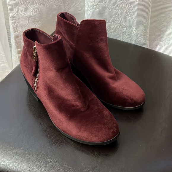 Velvet ankle boots - Picture 3 of 7